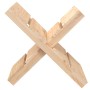 Firewood holder solid pine wood 47x39.5x48 cm by vidaXL, Accessories for bags and firewood holders - Ref: Foro24-822447, Pric...