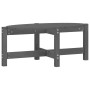 Solid gray pine wood coffee table 87x48x35 cm by vidaXL, Coffee table - Ref: Foro24-822324, Price: 37,99 €, Discount: %