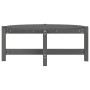 Solid gray pine wood coffee table 87x48x35 cm by vidaXL, Coffee table - Ref: Foro24-822324, Price: 37,99 €, Discount: %