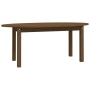 Solid honey brown pine wood coffee table 110x55x45 cm by vidaXL, Coffee table - Ref: Foro24-822345, Price: 54,18 €, Discount: %