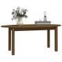 Solid honey brown pine wood coffee table 110x55x45 cm by vidaXL, Coffee table - Ref: Foro24-822345, Price: 54,18 €, Discount: %