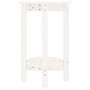 Mesa de centro de madera maciza de pino blanco Ø40x60 cm de vidaXL, Mesas de centro - Ref: Foro24-822358, Precio: 51,13 €, De...