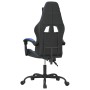 Drehbarer Gaming-Stuhl aus schwarzem und blauem Kunstleder von vidaXL, Gaming-Stühle - Ref: Foro24-349543, Preis: 116,29 €, R...