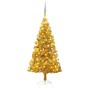 Beleuchteter Weihnachtsbaum mit Lichtern und Kugeln gold 150 cm von vidaXL, Weihnachtsbäume - Ref: Foro24-3077690, Preis: 41,...