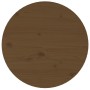 Mesa de centro de madera maciza de pino marrón miel Ø 45x40 cm de vidaXL, Mesas de centro - Ref: Foro24-822335, Precio: 27,88...