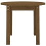 Honey brown solid pine wood coffee table Ø 55x45 cm by vidaXL, Coffee table - Ref: Foro24-822330, Price: 34,78 €, Discount: %