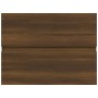 Brown oak engineered wood washbasin cabinet 60x38.5x45cm by vidaXL, Bathroom furniture - Ref: Foro24-815650, Price: 51,73 €, ...