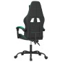 Drehbarer Gaming-Stuhl aus schwarzem und grünem Kunstleder von vidaXL, Gaming-Stühle - Ref: Foro24-349546, Preis: 123,99 €, R...