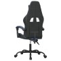 Drehbarer Gaming-Stuhl aus schwarzem und blauem Kunstleder von vidaXL, Gaming-Stühle - Ref: Foro24-349519, Preis: 121,99 €, R...