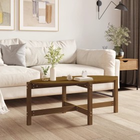 Solid honey brown pine wood coffee table 118x63x45 cm by vidaXL, Coffee table - Ref: Foro24-822320, Price: 59,99 €, Discount: %