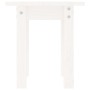 Mesa de centro de madera maciza de pino blanco Ø35x35 cm de vidaXL, Mesas de centro - Ref: Foro24-822338, Precio: 28,64 €, De...