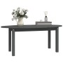 Solid gray pine wood coffee table 110x55x45 cm by vidaXL, Coffee table - Ref: Foro24-822344, Price: 69,28 €, Discount: %