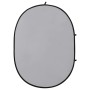 Oval photography studio background 2 in 1 black gray 200x150 cm by vidaXL, Money - Ref: Foro24-190249, Price: 50,18 €, Discou...