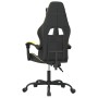 Silla gaming giratoria cuero sintético negro y dorado de vidaXL, Sillones para videojuegos - Ref: Foro24-349545, Precio: 112,...