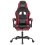 Drehbarer Gaming-Stuhl und Fußstütze aus Kunstleder von vidaXL, Gaming-Stühle - Ref: Foro24-349586, Preis: 127,74 €, Rabatt: %