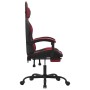 Drehbarer Gaming-Stuhl und Fußstütze aus Kunstleder von vidaXL, Gaming-Stühle - Ref: Foro24-349586, Preis: 127,74 €, Rabatt: %