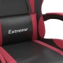 Silla gaming giratoria y reposapiés cuero sintético de vidaXL, Sillones para videojuegos - Ref: Foro24-349586, Precio: 127,74...