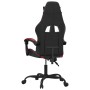 Drehbarer Gaming-Stuhl aus schwarzem und weinrotem Kunstleder von vidaXL, Gaming-Stühle - Ref: Foro24-349598, Preis: 113,10 €...