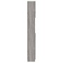 Armario de baño madera contrachapada gris Sonoma 32x25,5x190 cm de vidaXL, Muebles de baño - Ref: Foro24-815538, Precio: 84,0...