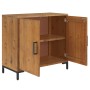 Solid pine wood sideboard in brown, 75x35x70 cm by vidaXL, Sideboards - Ref: Foro24-349923, Price: 195,69 €, Discount: %