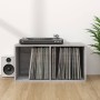 Gray plywood vinyl record box 71x34x36cm by vidaXL, CD and DVD storage - Ref: Foro24-815253, Price: 52,31 €, Discount: %