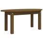 Mesa de centro madera maciza de pino marrón miel 80x40x35 cm de vidaXL, Mesas de centro - Ref: Foro24-822350, Precio: 46,06 €...