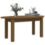 Solid honey brown pine wood coffee table 80x40x35 cm by vidaXL, Coffee table - Ref: Foro24-822350, Price: 46,09 €, Discount: %