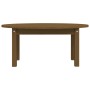 Solid honey brown pine wood coffee table 80x40x35 cm by vidaXL, Coffee table - Ref: Foro24-822350, Price: 46,09 €, Discount: %