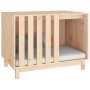 Solid pine wood dog house 90x60x67 cm by vidaXL, Dog kennels - Ref: Foro24-822486, Price: 147,64 €, Discount: %