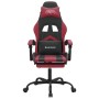 Drehbarer Gaming-Stuhl und Fußstütze aus Kunstleder von vidaXL, Gaming-Stühle - Ref: Foro24-349610, Preis: 128,28 €, Rabatt: %