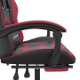 Drehbarer Gaming-Stuhl und Fußstütze aus Kunstleder von vidaXL, Gaming-Stühle - Ref: Foro24-349610, Preis: 128,28 €, Rabatt: %