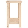 Solid pine wood workbench 80x50x80 cm by vidaXL, Work tables - Ref: Foro24-822496, Price: 72,32 €, Discount: %