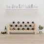 Solid pine wood bottle rack 109.5x30x42 cm by vidaXL, Wine racks - Ref: Foro24-822551, Price: 48,17 €, Discount: %