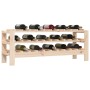 Solid pine wood bottle rack 109.5x30x42 cm by vidaXL, Wine racks - Ref: Foro24-822551, Price: 48,17 €, Discount: %