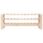 Solid pine wood bottle rack 109.5x30x42 cm by vidaXL, Wine racks - Ref: Foro24-822551, Price: 48,17 €, Discount: %