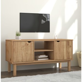 OTTA TV cabinet solid pine wood 113.5x43x57 cm by vidaXL, TV Furniture - Ref: Foro24-348594, Price: 120,00 €, Discount: %