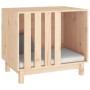 Solid pine wood dog house 70x50x62 cm by vidaXL, Dog kennels - Ref: Foro24-822481, Price: 93,12 €, Discount: %