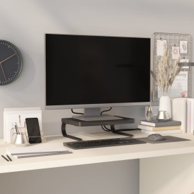 Black monitor stand 37x28x11.5 cm by vidaXL, TV Furniture - Ref: Foro24-51725, Price: 21,99 €, Discount: %