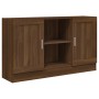 Aparador de madera contrachapada roble marrón 120x30,5x70 cm de vidaXL, Aparadores - Ref: Foro24-815626, Precio: 110,30 €, De...