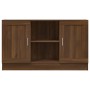 Aparador de madera contrachapada roble marrón 120x30,5x70 cm de vidaXL, Aparadores - Ref: Foro24-815626, Precio: 110,30 €, De...