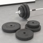 Weight plates 6 pieces cement 30 kg by vidaXL, free weight - Ref: Foro24-93599, Price: 55,56 €, Discount: %