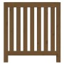 Solid pine wood radiator cover honey brown 79.5x19x84 cm by vidaXL, Accessories for heating radiators - Ref: Foro24-822569, P...