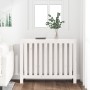 Solid white pine wood radiator cover 108.5x19x84cm by vidaXL, Accessories for heating radiators - Ref: Foro24-822572, Price: ...