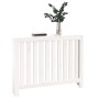 Solid white pine wood radiator cover 108.5x19x84cm by vidaXL, Accessories for heating radiators - Ref: Foro24-822572, Price: ...