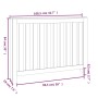 Solid white pine wood radiator cover 108.5x19x84cm by vidaXL, Accessories for heating radiators - Ref: Foro24-822572, Price: ...