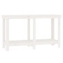 Solid white pine wood workbench 140x50x80 cm by vidaXL, Work tables - Ref: Foro24-822507, Price: 127,39 €, Discount: %