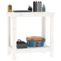 Solid white pine wood workbench 80x50x80 cm by vidaXL, Work tables - Ref: Foro24-822497, Price: 86,77 €, Discount: %