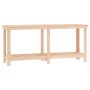 Banco de trabajo de madera maciza de pino 180x50x80 cm de vidaXL, Mesas de trabajo - Ref: Foro24-822511, Precio: 141,72 €, De...