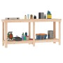 Banco de trabajo de madera maciza de pino 180x50x80 cm de vidaXL, Mesas de trabajo - Ref: Foro24-822511, Precio: 141,72 €, De...