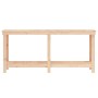 Banco de trabajo de madera maciza de pino 180x50x80 cm de vidaXL, Mesas de trabajo - Ref: Foro24-822511, Precio: 141,72 €, De...